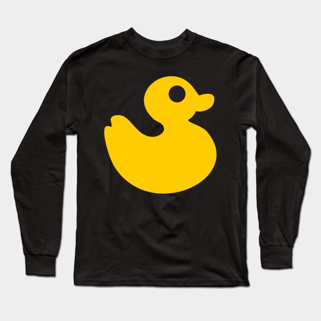 Yellow Rubber Duck Long Sleeve T-Shirt by XOOXOO